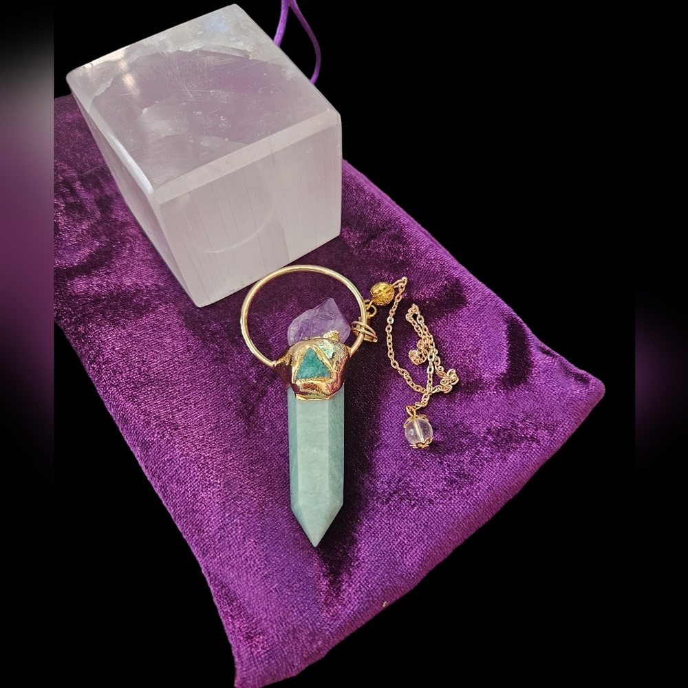 Amazonite Pendulum - Picture 2 of 7